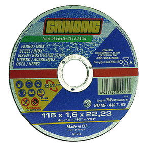 GRINDING MOLA ABRASIVA PER INOX/FERRO
