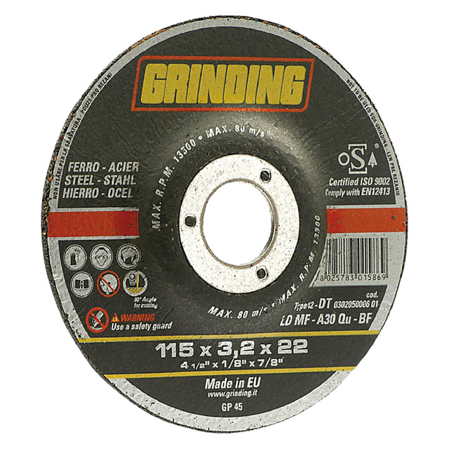 GRINDING MOLA ABRASIVA PER FERRO