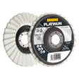 GRINDING DISCO LAMELLARE 'PLATINUM POLISH' PER FERRO/INOX ø 115 x 22,23 mm