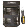 TOPEX CACCIAVITE A CRICCHETTO 26 pezzi