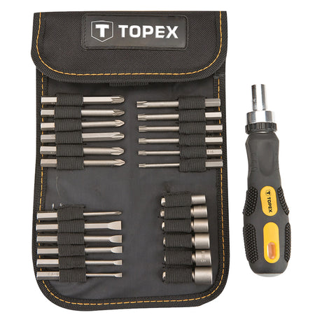 TOPEX CACCIAVITE A CRICCHETTO 26 pezzi