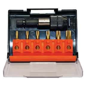 ECEF PORTAINSERTO CON INSERTI TORX 7 pz