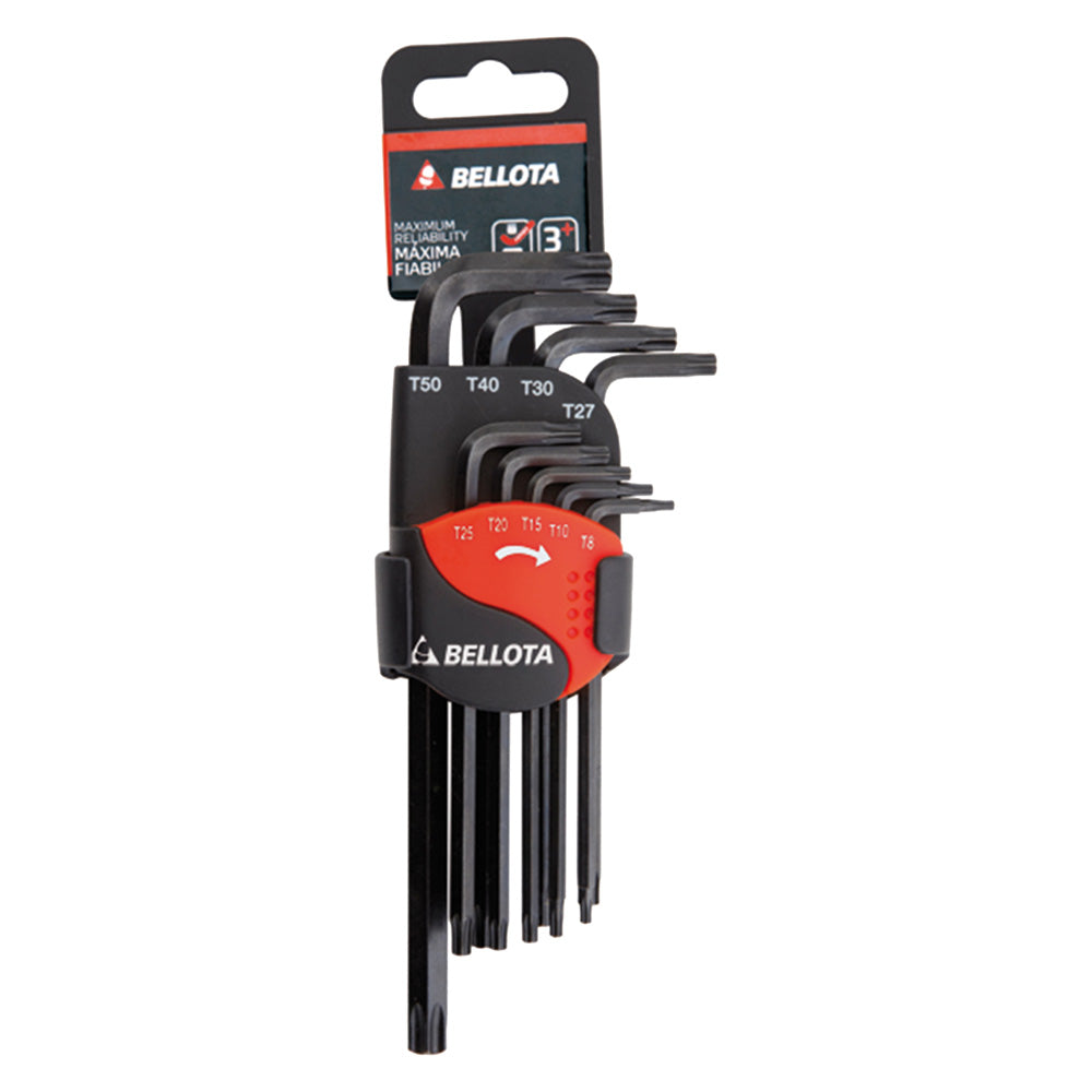 BELLOTA CHIAVI TORX IN SERIE (T9-T50) 9 pezzi