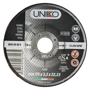 UNIKO MOLA ABRASIVA PER FERRO