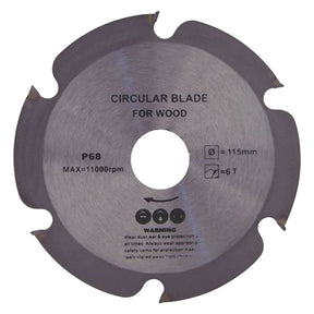 ECEF DISCO PER LEGNO '1050' diametro mm 115 - 6 denti