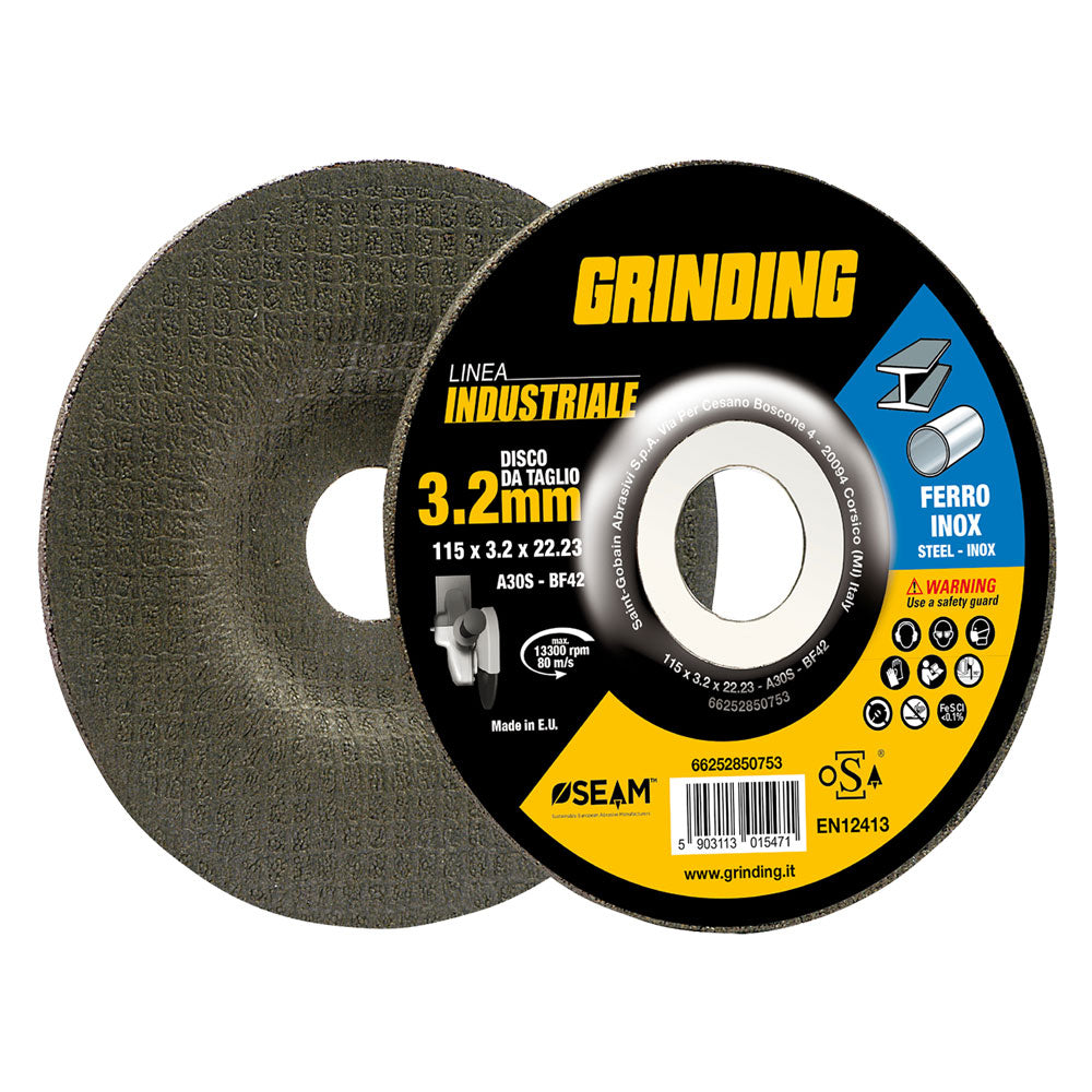 GRINDING MOLA ABRASIVA PER FERRO 'GRINDING LINEA INDUSTRIALE'