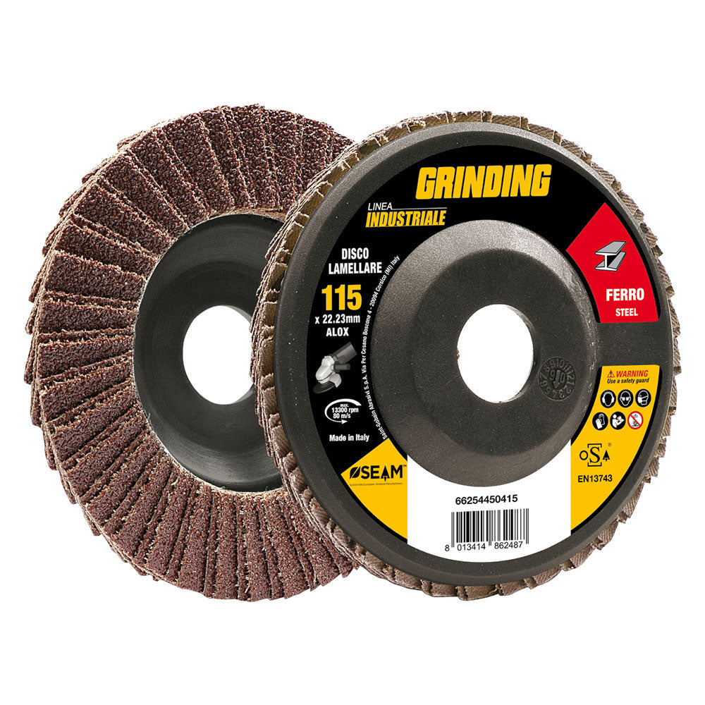 GRINDING DISCO LAMELLARE PER FERRO 'GRINDING LINEA INDUSTRIALE'
