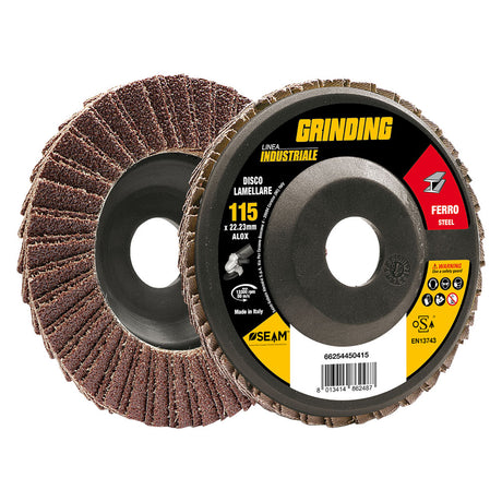 GRINDING DISCO LAMELLARE PER FERRO 'GRINDING LINEA INDUSTRIALE'