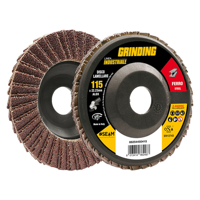 GRINDING DISCO LAMELLARE PER FERRO 'GRINDING LINEA INDUSTRIALE'