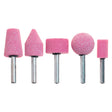 PG MOLE ABRASIVE AL CORINDONE ROSA '399.00' set 5 pezzi