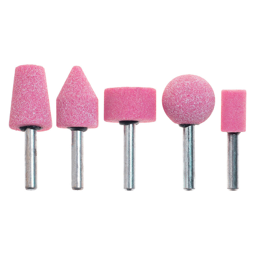 PG MOLE ABRASIVE AL CORINDONE ROSA '399.00' set 5 pezzi