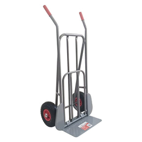 UNIKO CARRELLO PORTAPACCHI CON PALA RIBALTABILE acciaio verniciato - portata 200 kg