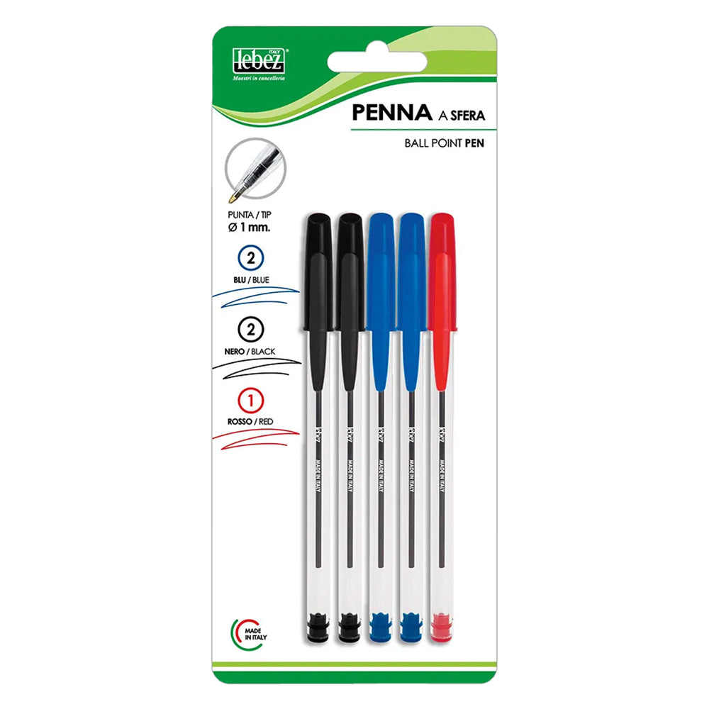LEBEZ PENNA A SFERA colori assortiti