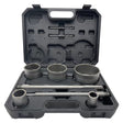HIT SEGHE A TAZZA PER MULTIMATERIALI set 9 pz