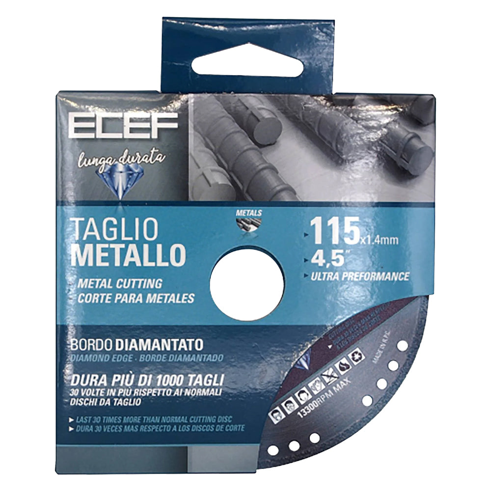 ECEF DISCO DIAMANTATO ø 115 x 2,23