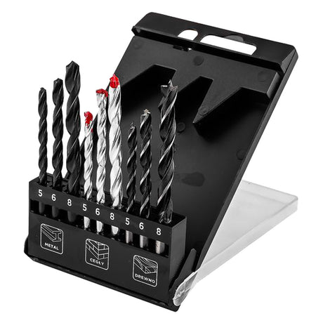 GRAPHITE SET PUNTE PER METALLO/LEGNO/MATTONI cf. 9 pz