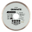 GRAPHITE DISCO DIAMANTATO Ø100 mm - foro 22,2 mm