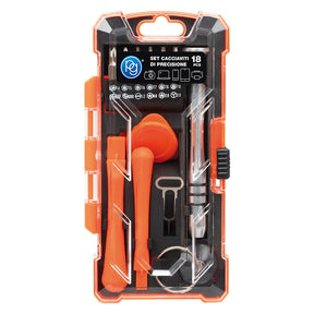 PG KIT ACCESSORI RIPARAZIONE SMARTPHONE/PC set 18 pezzi