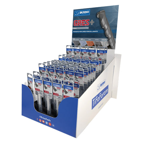 KRINO ESPOSITORE DA BANCO PUNTE 'GRES+' 105 pz