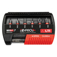LTI PORTAINSERTO CON INSERTI IN SET 'MYBIT 7' 6 inserti + portainserto (mm. 100x120)