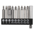 GRAPHITE INSERTI PER AVVITATORE 10 pezzi