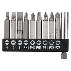GRAPHITE INSERTI PER AVVITATORE 10 pezzi
