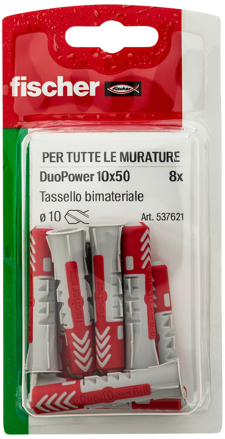 fischer 537621 - DuoPower 10x50 K Tassello fischer