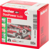 fischer 537640 - DuoPower 6x30 Tassello fischer