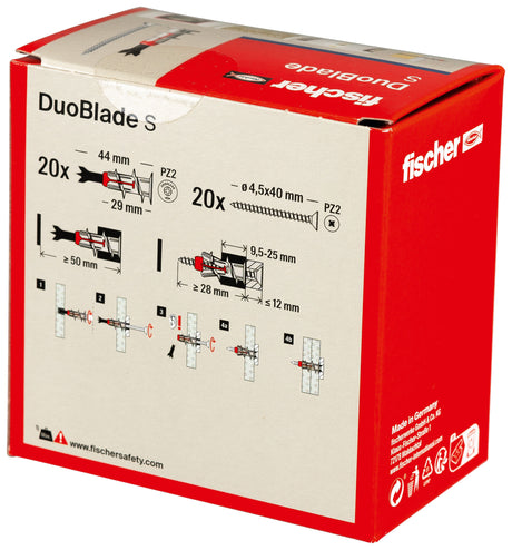 fischer 545678 - DuoBlade S Tassello/Vite fischer