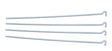 Set di 4 tubi per stendibiancheria MINUTEX, colore marrone, per stufa D.80-130