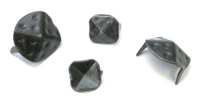 MINUTEX 53520 - CHIODO COPRIVITE A 2 PUNTE 20X20 MM ACCIAIO FINITURA NERO MINUTEX