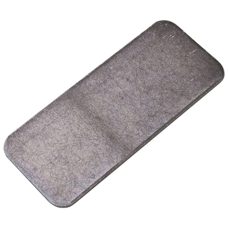 MINUTEX 106 - PIASTRA DRITTA SENZA FORI mm 130x55x2,5 ACCIAIO ZINCATO MINUTEX
