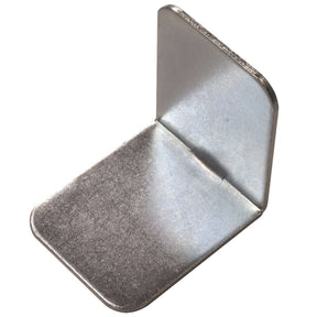 MINUTEX 101 - PIASTRA PIEGATA SENZA FORI mm 65x65x55x2,5 ACCIAIO ZINCATO MINUTEX