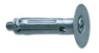 Tassello normale MINUTEX con rondella e vite M4x60 in metallo zincato