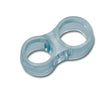 MINUTEX 731 - ANTIURTO DOPPIO PER MANIGLIA PLASTICA TRASP. MORBIDA MINUTEX