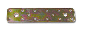Piastra di giunzione Minutex 180x40x2,5 mm in acciaio zincato
