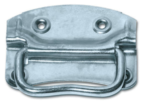 Maniglia per bauli Minutex in acciaio zincato nero da 110 mm