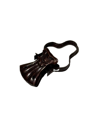 Pinzettone tipo barocco MINUTEX con arco in acciaio bronzato