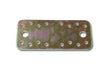 Piastra di giunzione Minutex 873 in acciaio zincato 130x55x2,5 mm