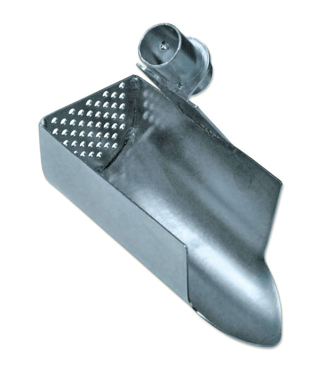MINUTEX 416 - PALETTA FORATA PER PULIZIA GRONDAIE ACCIAIO ZINCATO BIANCO MINUTEX