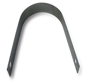Banda in lamiera Minutex pre-zincata con 2 fori, misura 40x1,2 mm per 50 cm