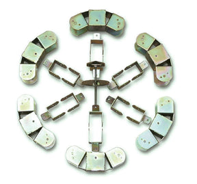 MINUTEX 904 - KIT FERRAMENTA GAZEBO ESAGONALE ACCIAIO ZINCO+ A.R.C. MINUTEX