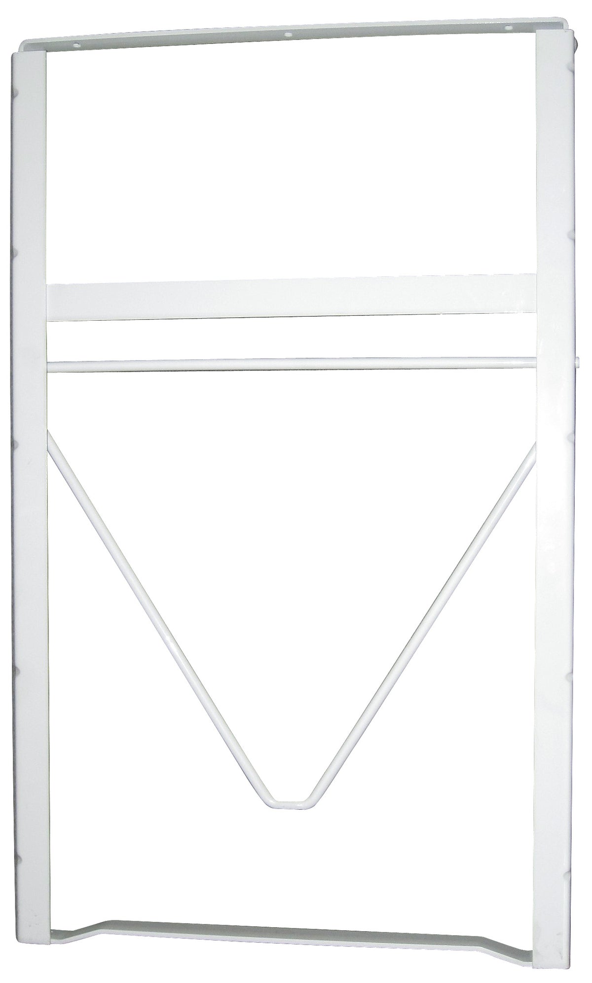 MINUTEX 973B - SET FERRAMENTA TAVOLO PIEGHEVOLE ACCIAIO VERN. BIANCO MINUTEX