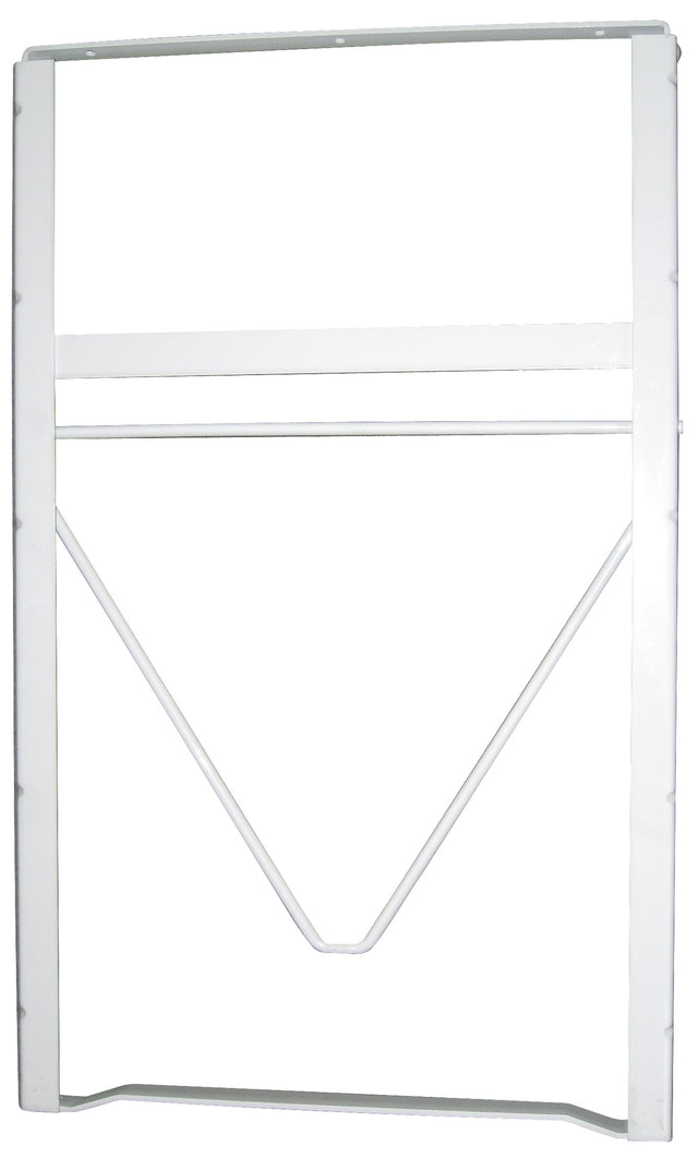 MINUTEX 973B - SET FERRAMENTA TAVOLO PIEGHEVOLE ACCIAIO VERN. BIANCO MINUTEX