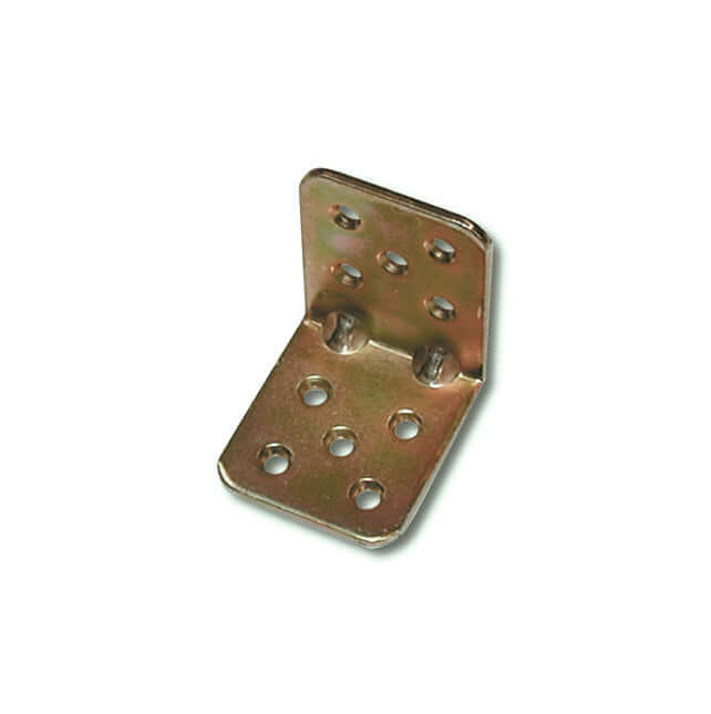 MINUTEX 790 - PIASTRA GIUNZIONE PIEG.MM 45X45X40X2,5 ACCIAIO ZINCO+ A.R.C. MINUTEX
