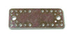 MINUTEX 791 - PIASTRA GIUNZIONE DIRITTA MM 170X65X2,5 ACCIAIOZINCO+ A.R.C. MINUTEX