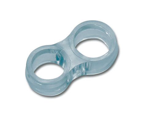 MINUTEX 731 - ANTIURTO DOPPIO PER MANIGLIA PLASTICA TRASP. MORBIDA MINUTEX