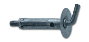 MINUTEX 503 - TASSELLO NORMALE GANCIO CORTO M4 ACCIAIO ZINC.BIANCO MINUTEX