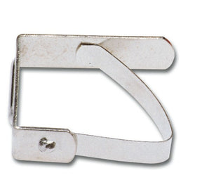 Fermatovaglia con molla in acciaio verniciato bianco MINUTEX 7216B