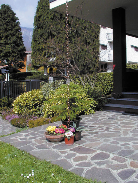 MINUTEX 8891 - CATENA OVALE FILO DIAM. MM.5 ACCIAIO RAMATO MINUTEX